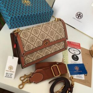 TORY BURCH - Cross Shoulder bag- brown