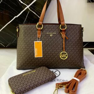 Michael Kors Handbag with Wallet – Brown