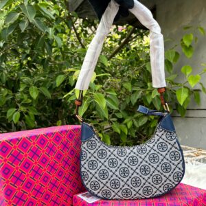 Tory Burch Cross Shoulder Bag –  M Blue