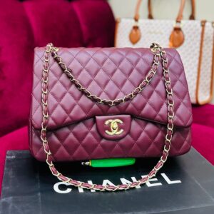 Chanel Large Crossbody Bag - Purple