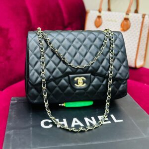 Chanel Large Crossbody Bag - Black