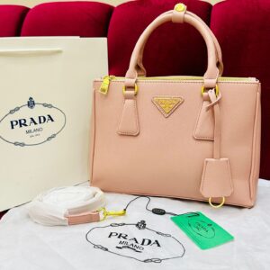 PRADA d-zip Handbag - Dust Pink