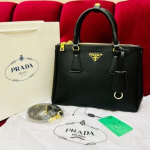 PRADA d-zip Handbag - Black