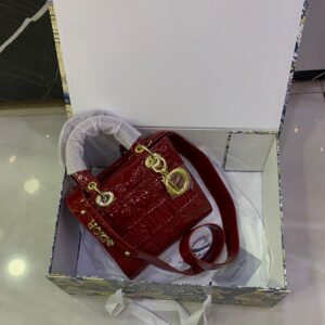 Dior Crossbody Bag – Rose Red