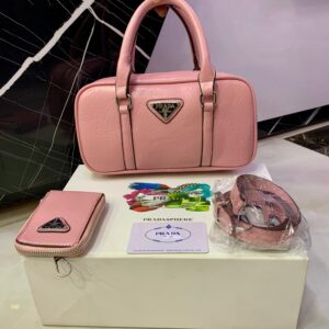 PRADA Hand Crossbody Bag – Pink