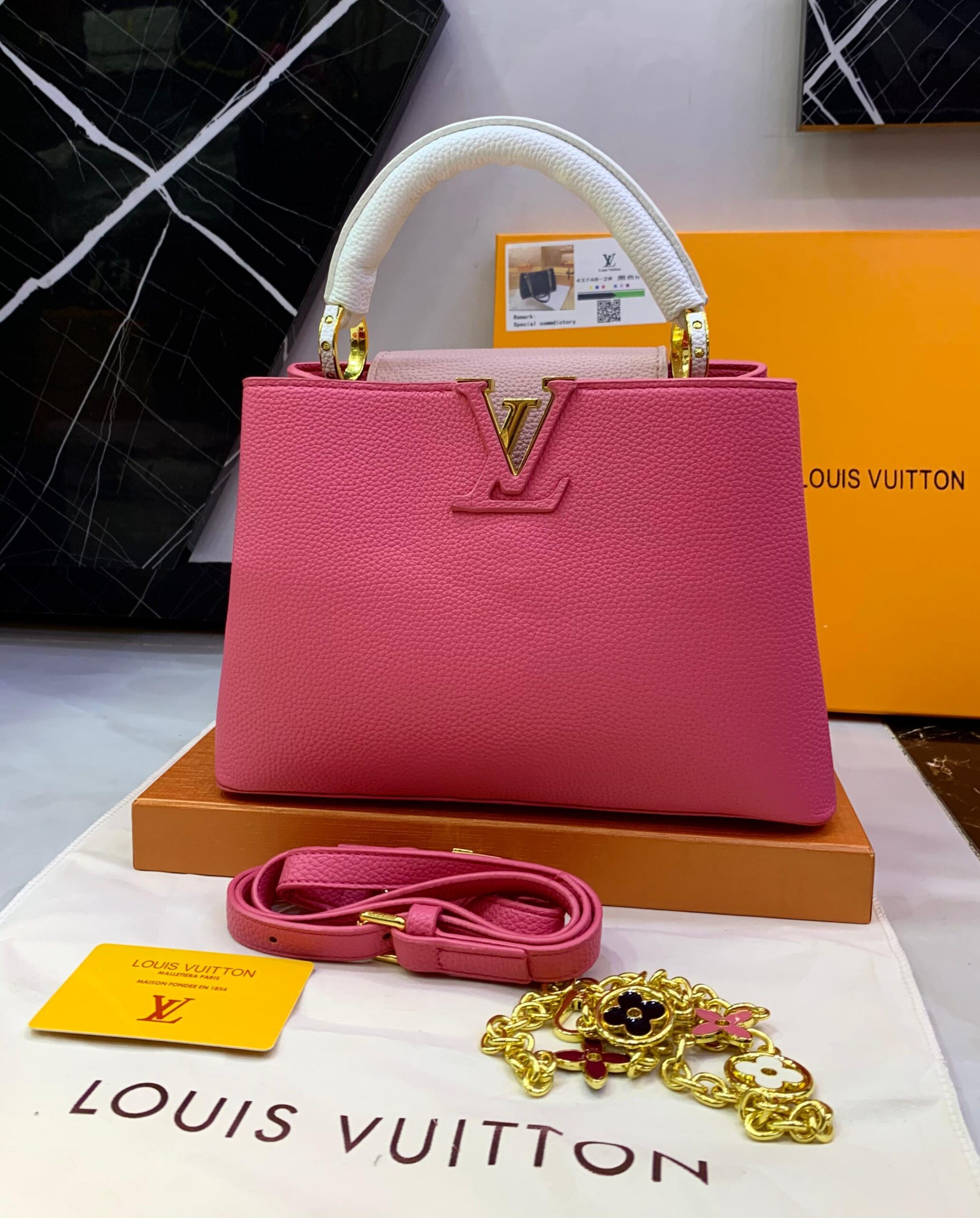 Louis Vuitton Shoulder HandBag – Pink