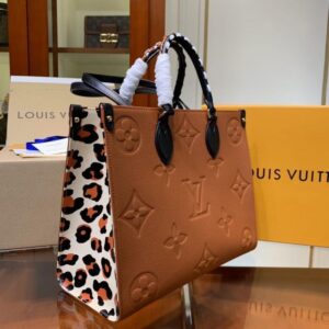 Louis Vuitton On The Go – Brown Handbag